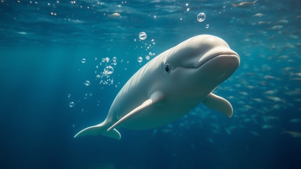 beluga brain s complex design