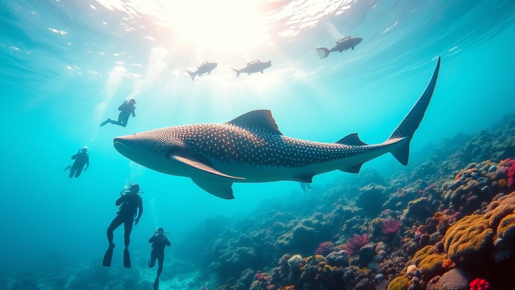 best times for whale sharks
