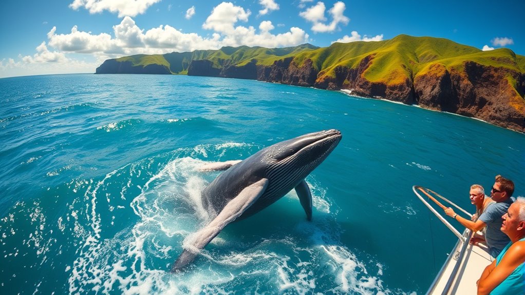 best whale viewing months