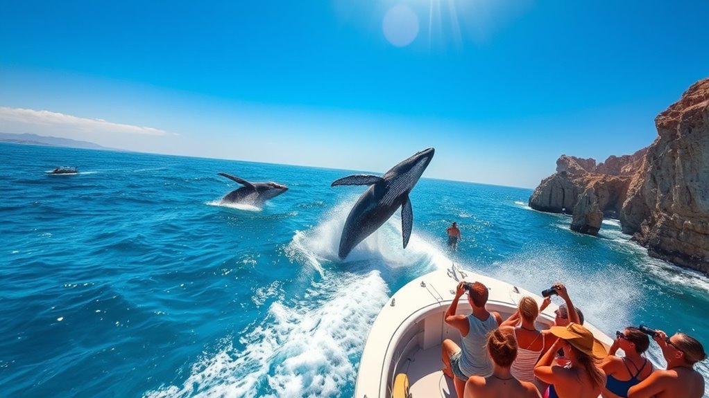 best whale watching months