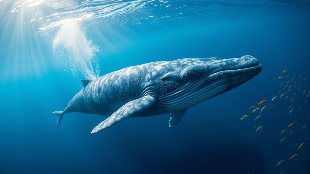 blue whale breath holding duration