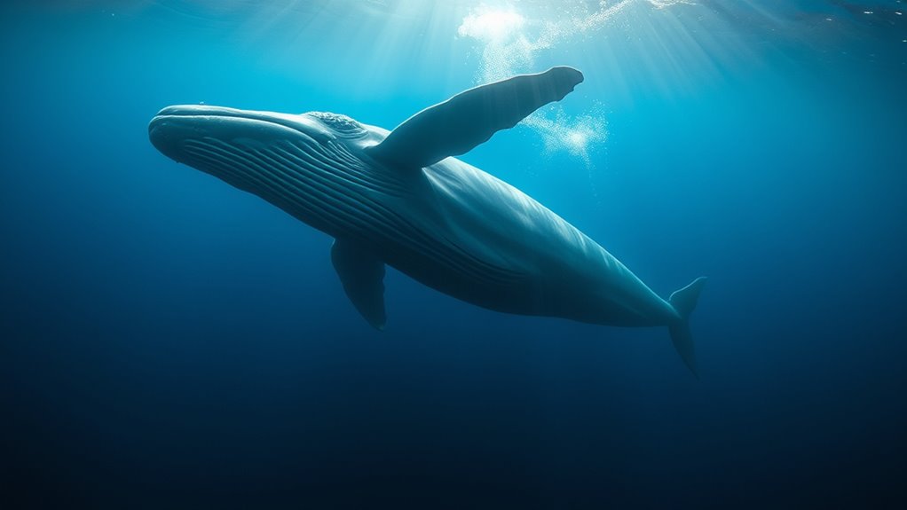 blue whale oxygen conservation
