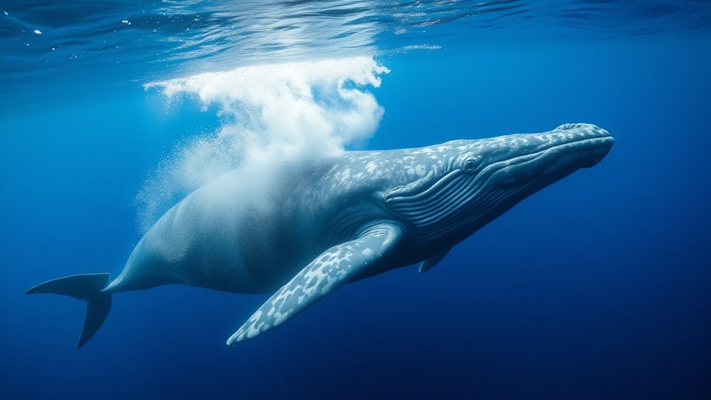 blue whale sperm volume