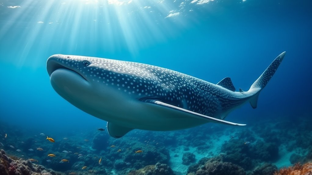 cartilaginous fish with gills