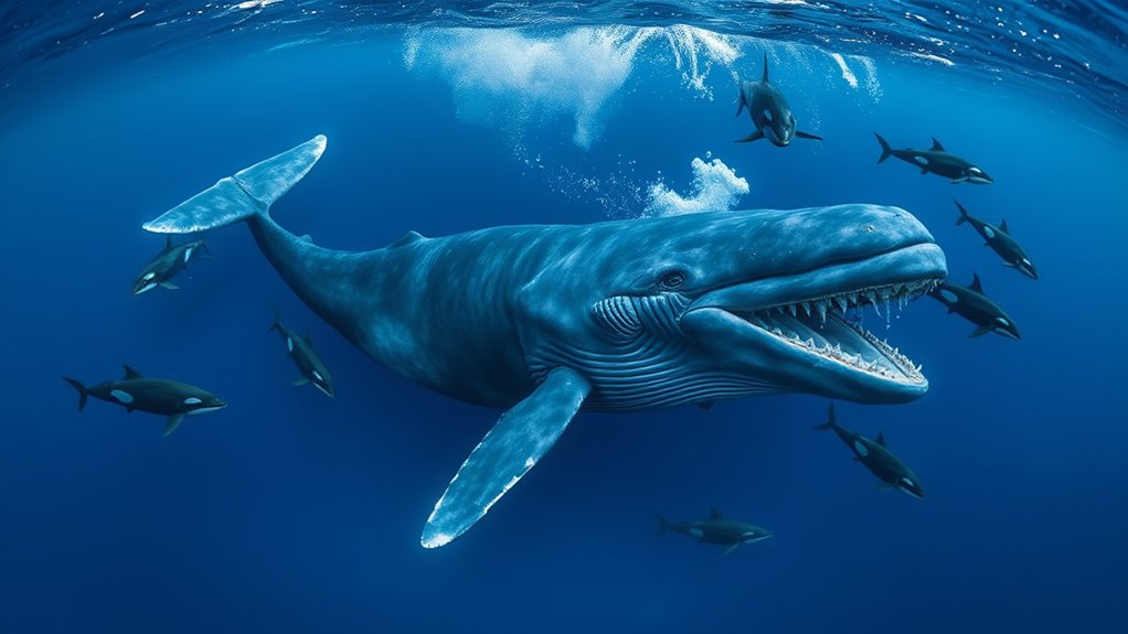 coordinated killer whale attacks