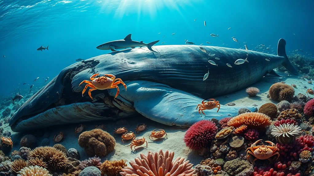 deep sea ecosystem nourishment