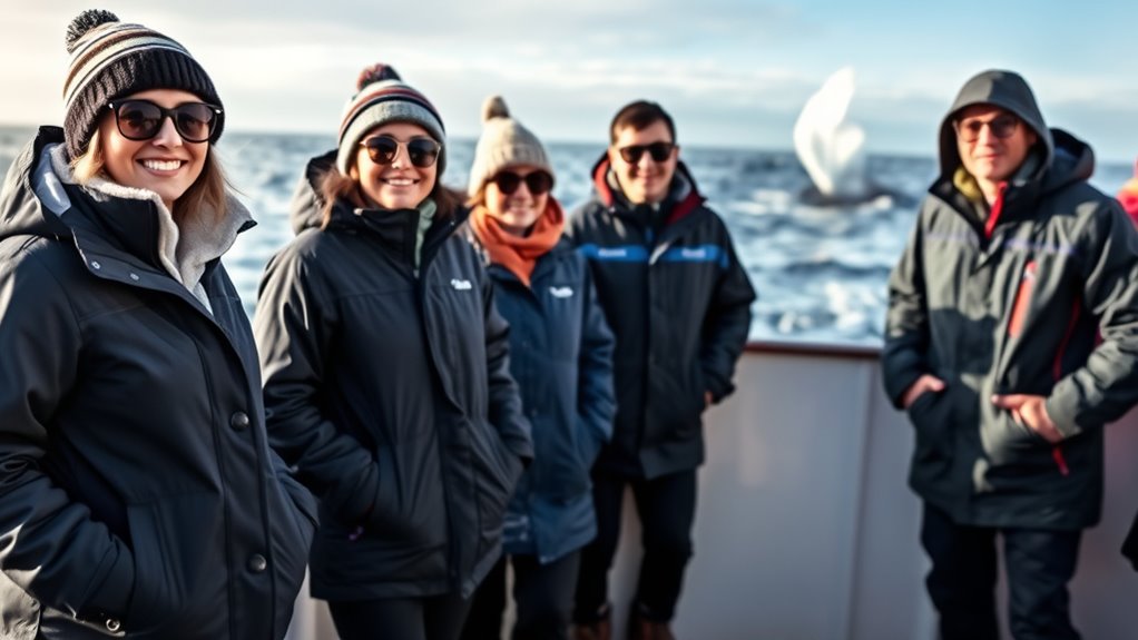 dress in weather appropriate layers