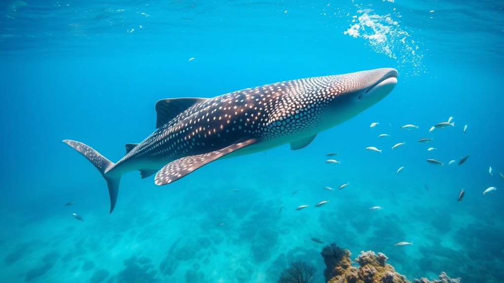 filter feeding tiny ocean creatures