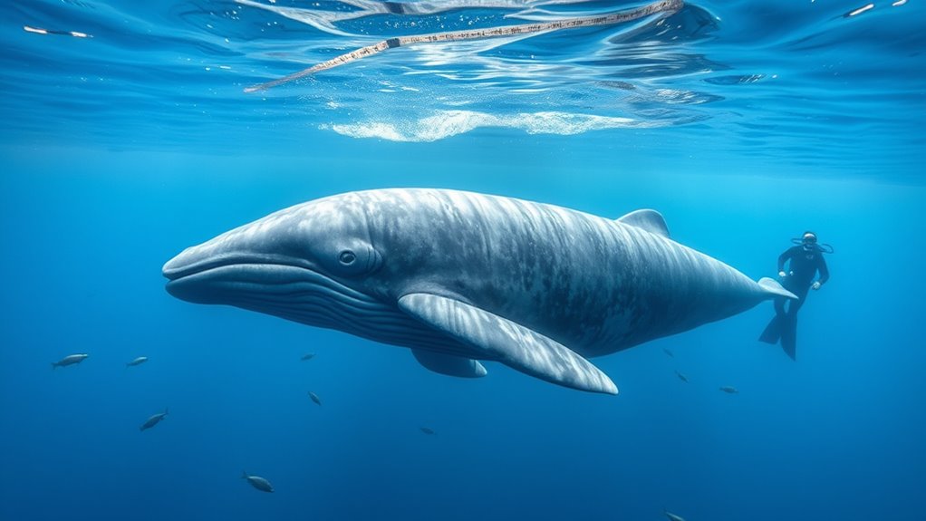 giant newborn blue whales
