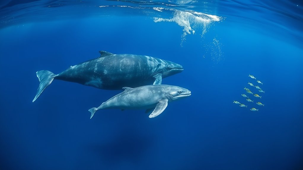 large newborn whale sizes