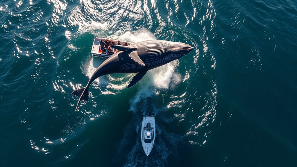 maintain safe whale distance