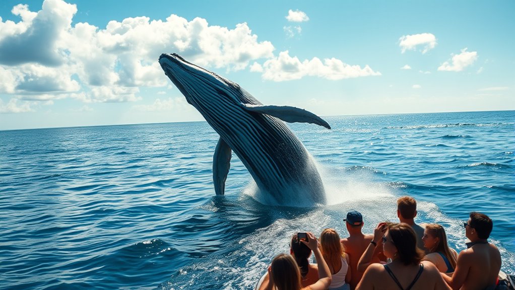 majestic whale watching experience