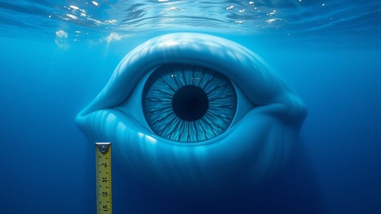 measuring whale eye size