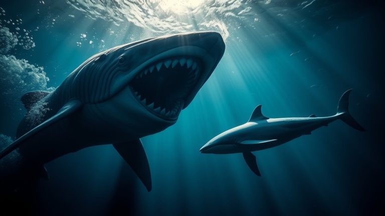 megalodon versus blue whale