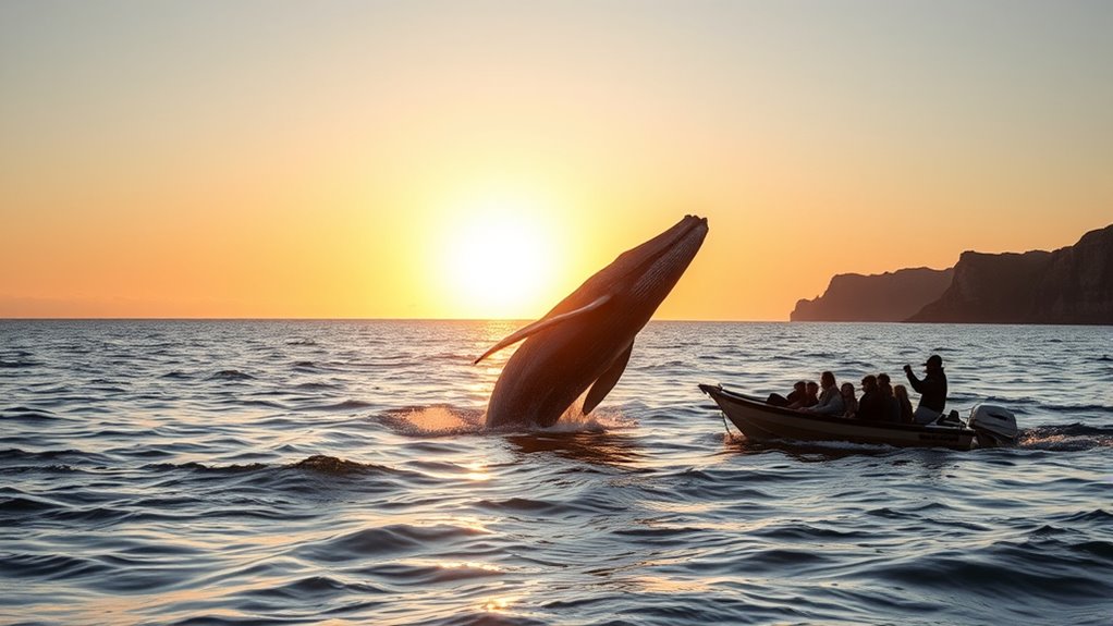 morning whale watching advantages