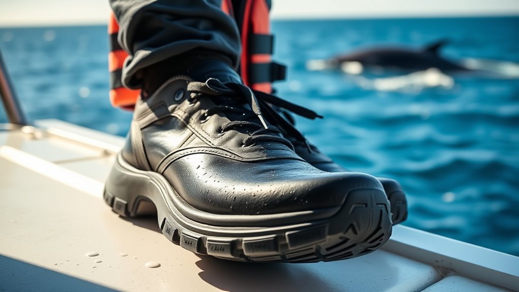 non slip waterproof boat shoes