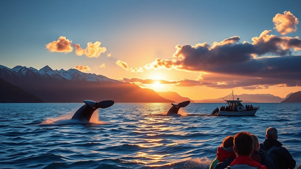 optimal alaska whale watching seasons