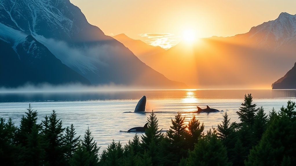 optimal alaska whale watching seasons