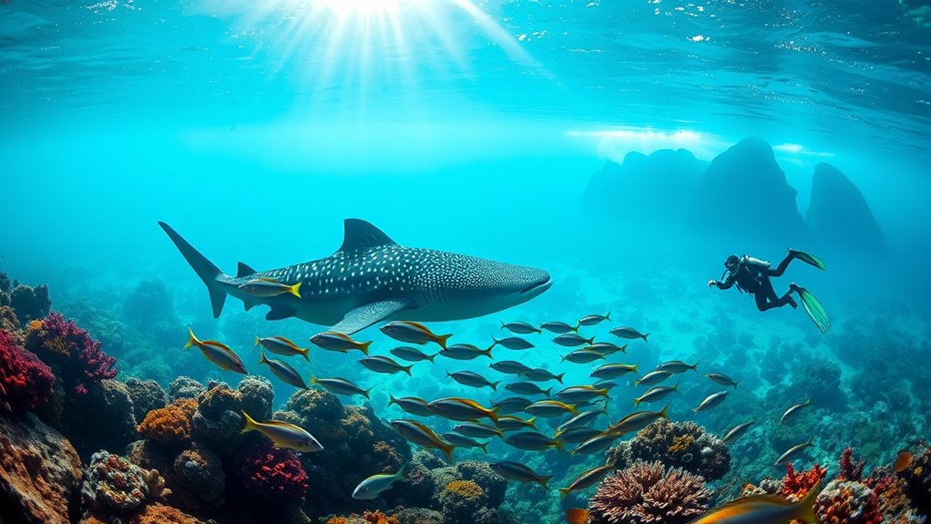 pacific whale shark hotspots