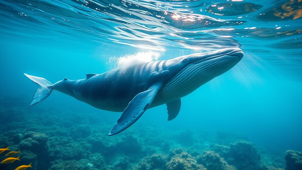 peaceful whale dreams signify emotional balance