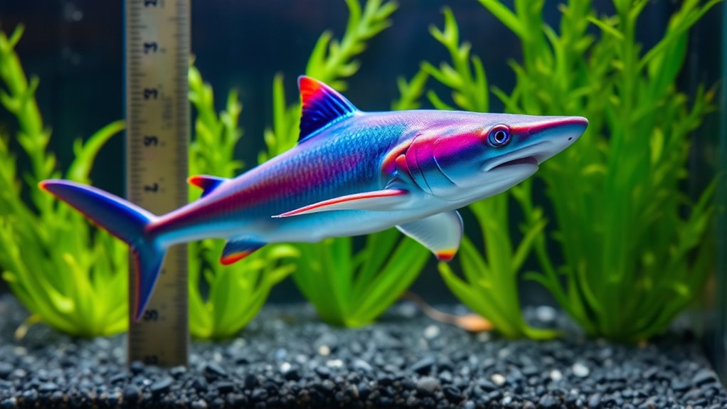 rainbow shark growth factors