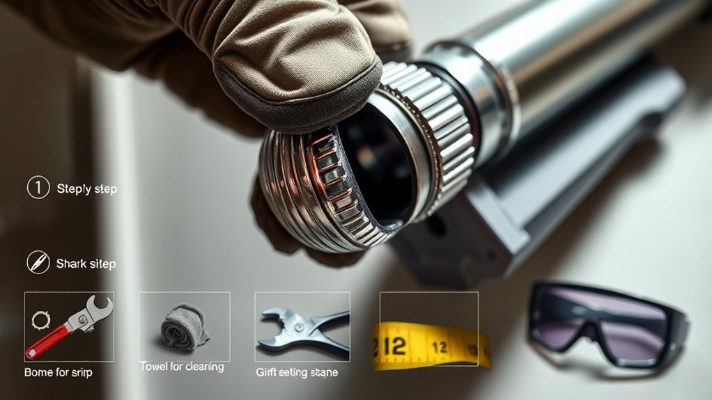 remove fittings with ease