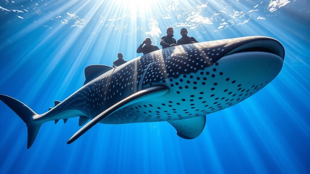 rescue transport whale sharks