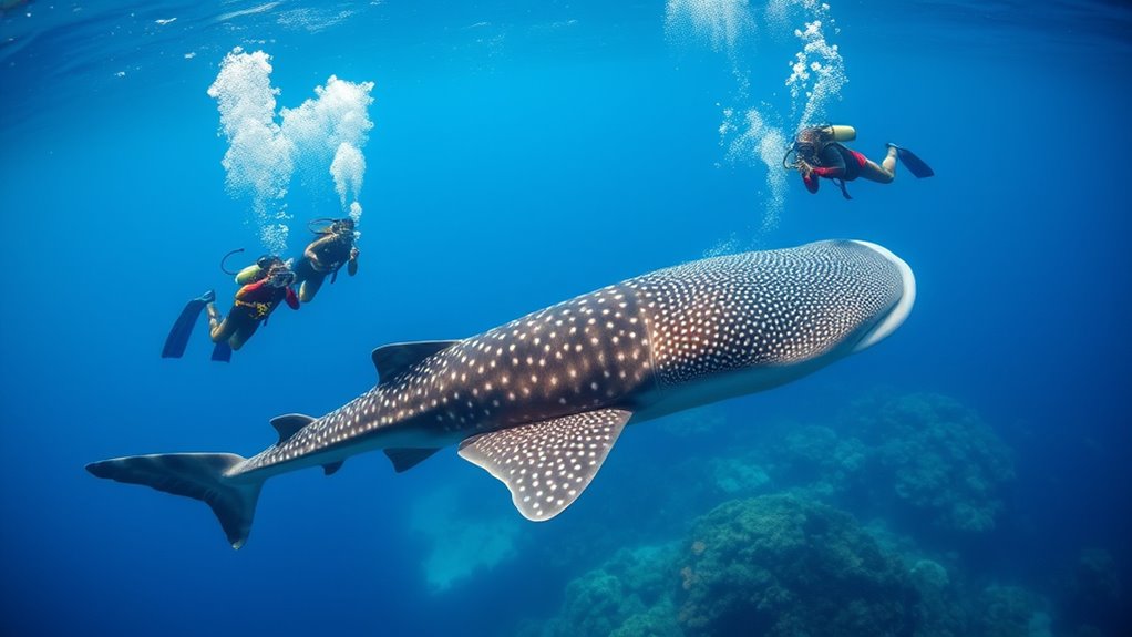 respect whale shark boundaries