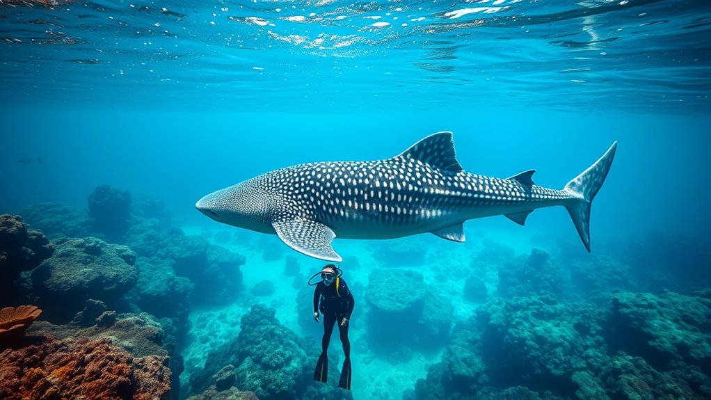 respectful responsible whale shark interactions