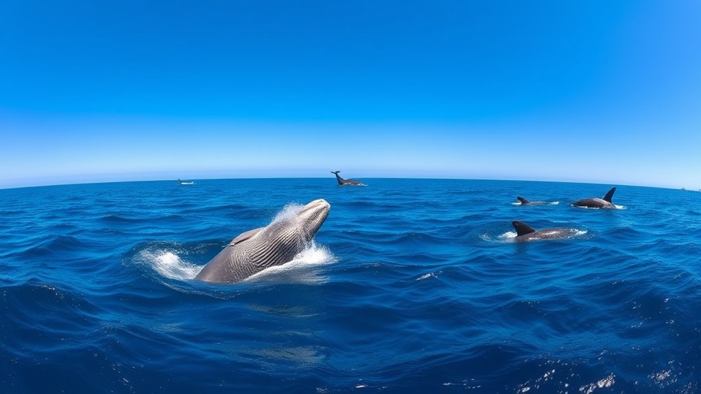 seasonal whale sighting patterns
