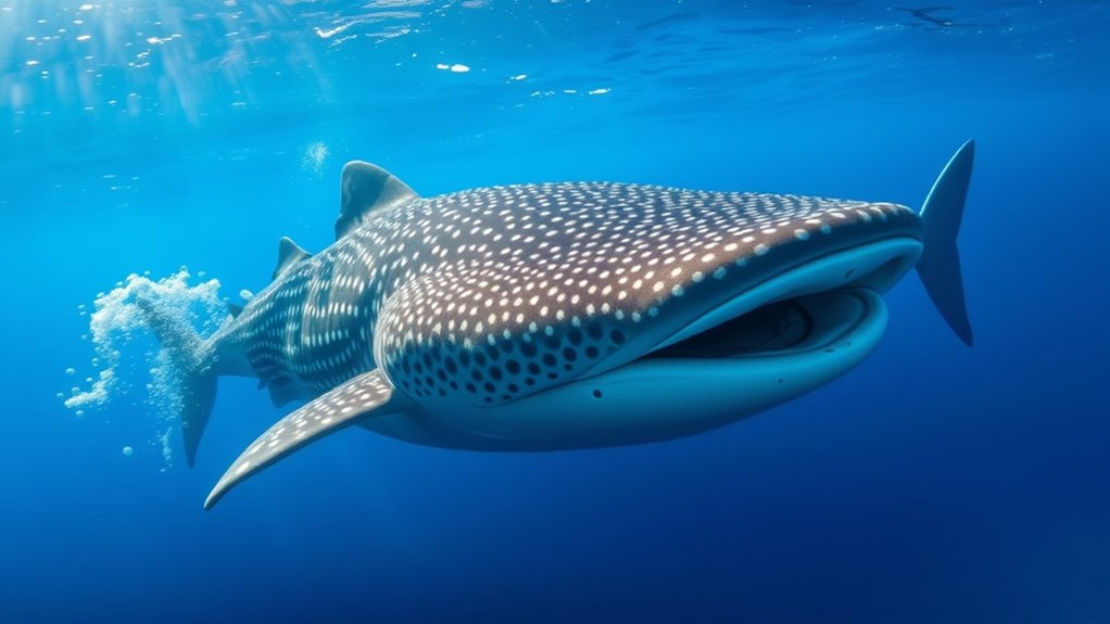 shark signals through movement