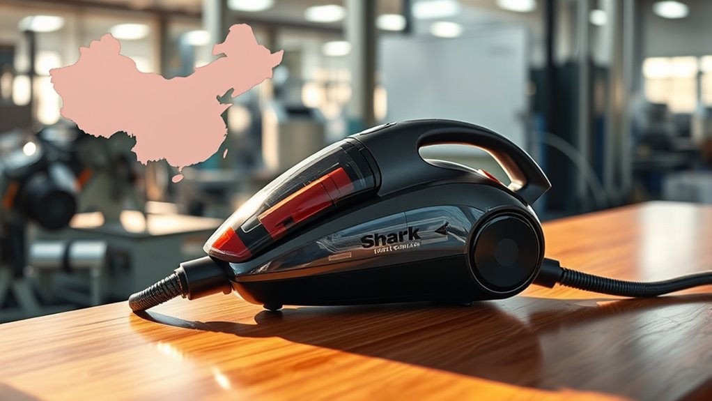 shark vacuum manufacturing locations