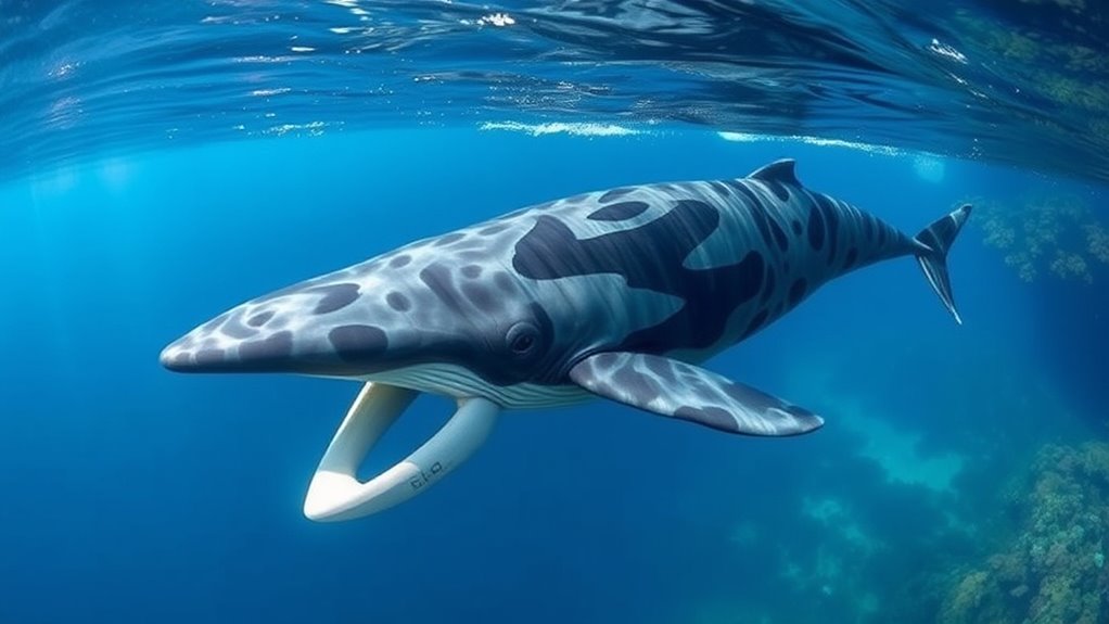 spade shaped teeth and markings