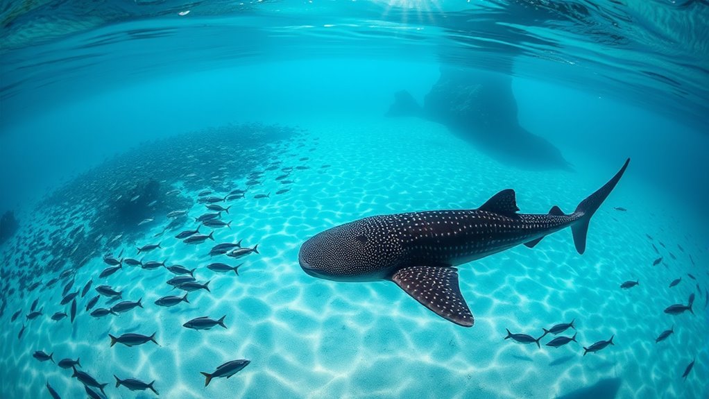 swim with pelagic giants