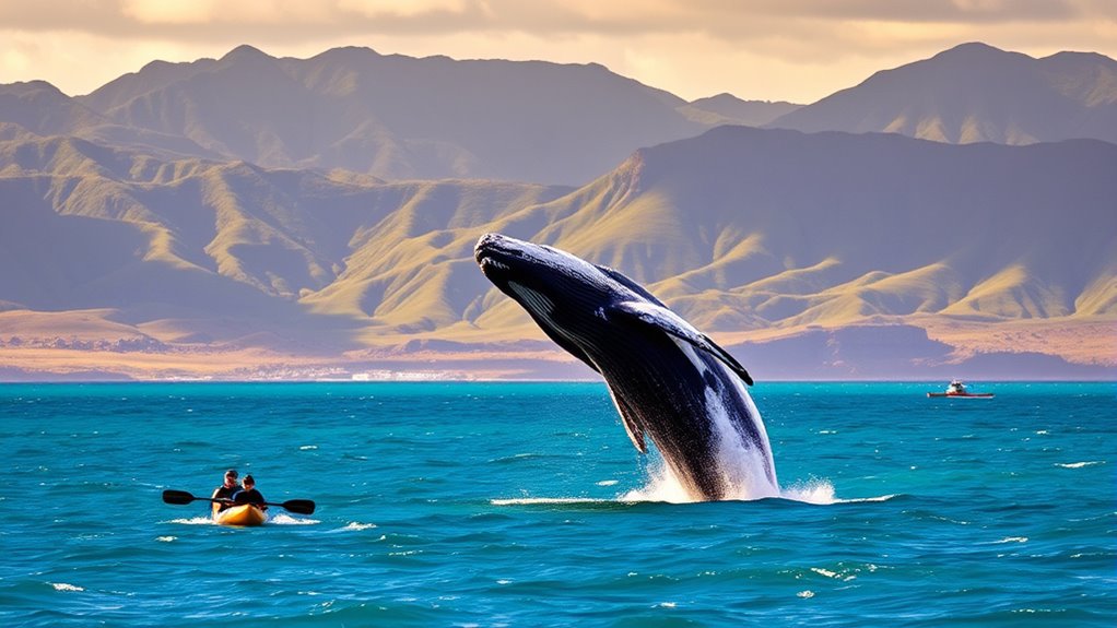 top maui whale viewing spots