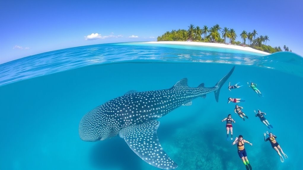 top whale shark encounter spots