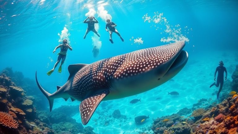 top whale shark swimming locations