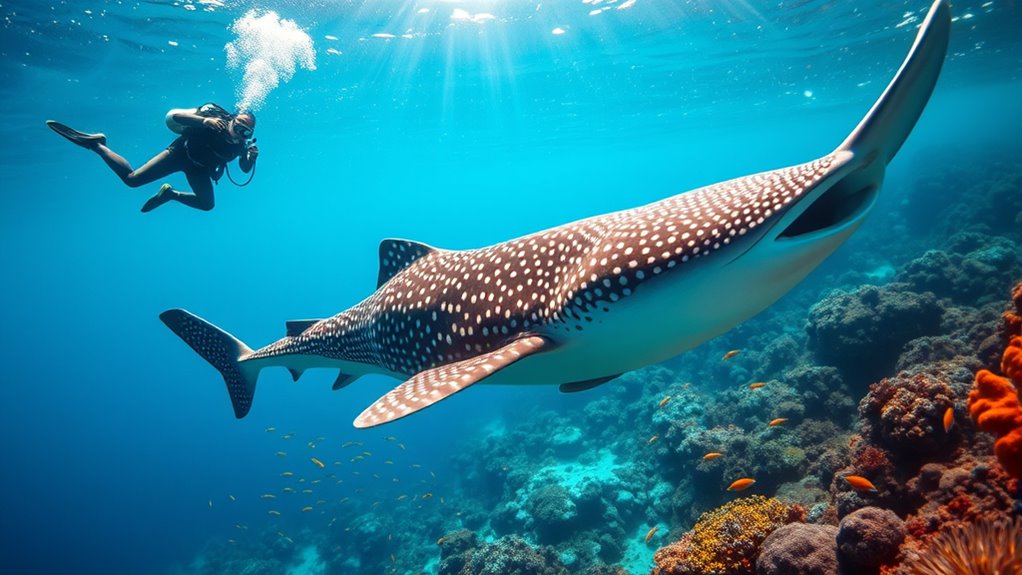 top whale shark viewing spots