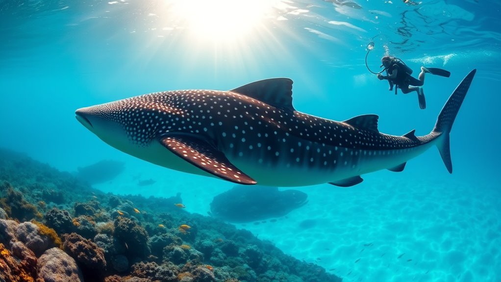 top whale shark viewing spots