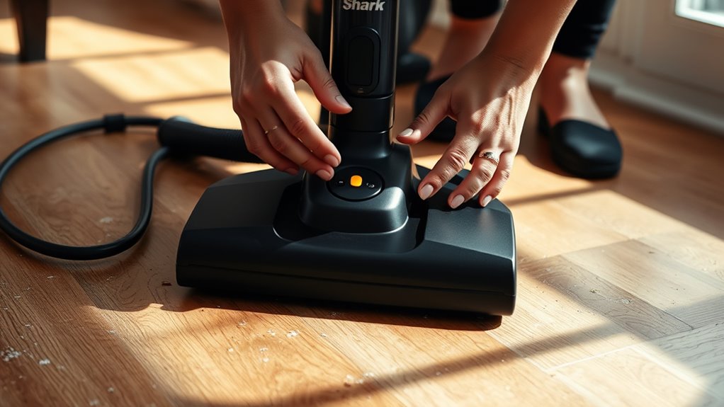 troubleshooting shark vacuum power