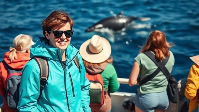 wear warm waterproof clothing