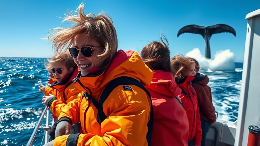 weather resistant whale watching gear