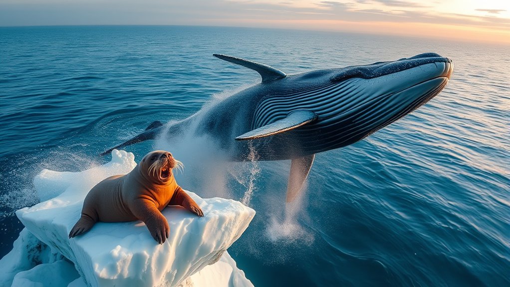 whale behaviors and ecosystems