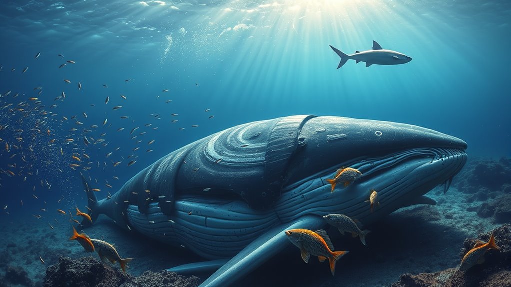 whale carcass scavenger stages