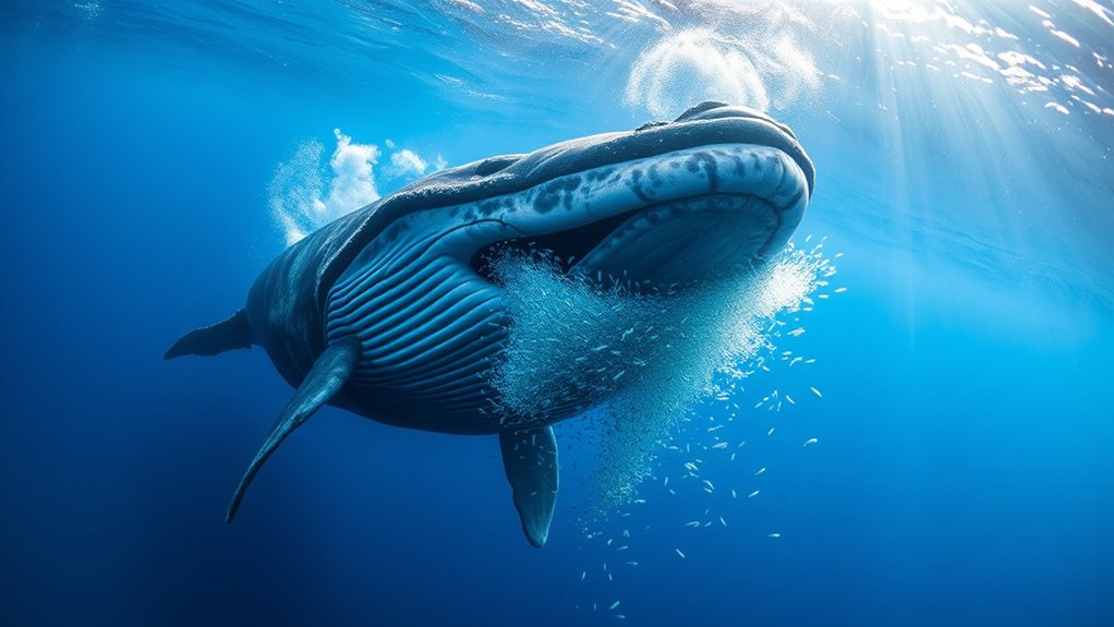 whale diets and prey types