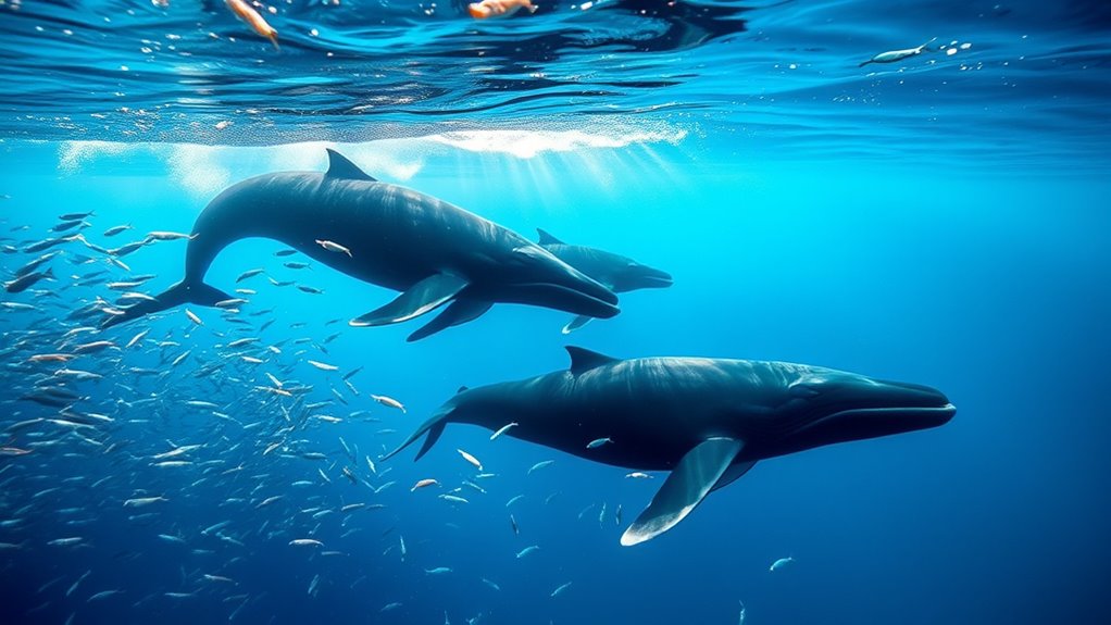 whale diets vary regionally