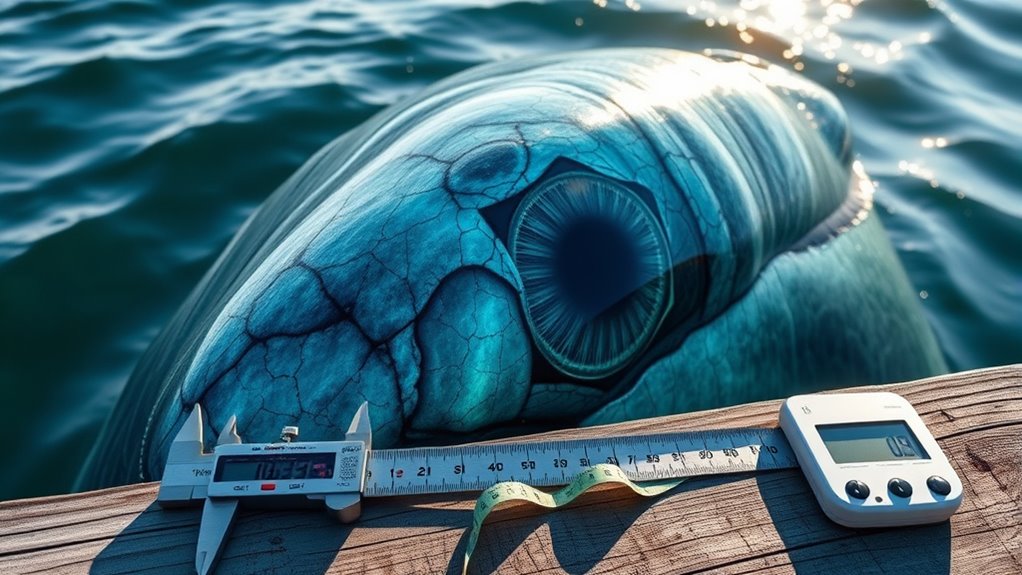 whale eye measurement tools