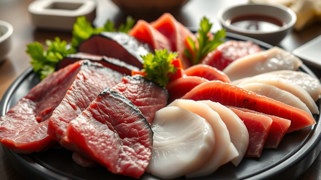 whale meat flavor profiles