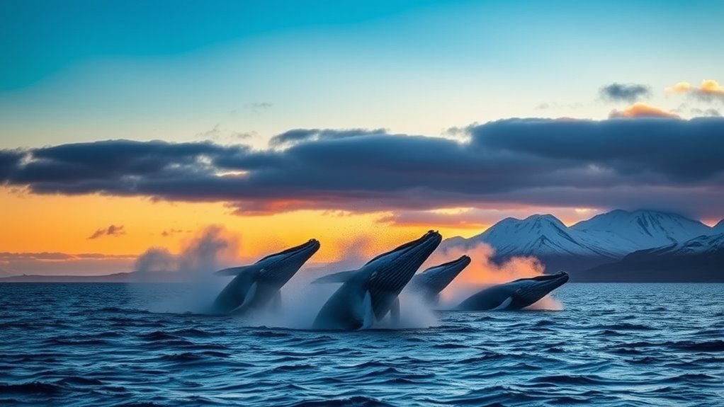 whale migration influences viewing