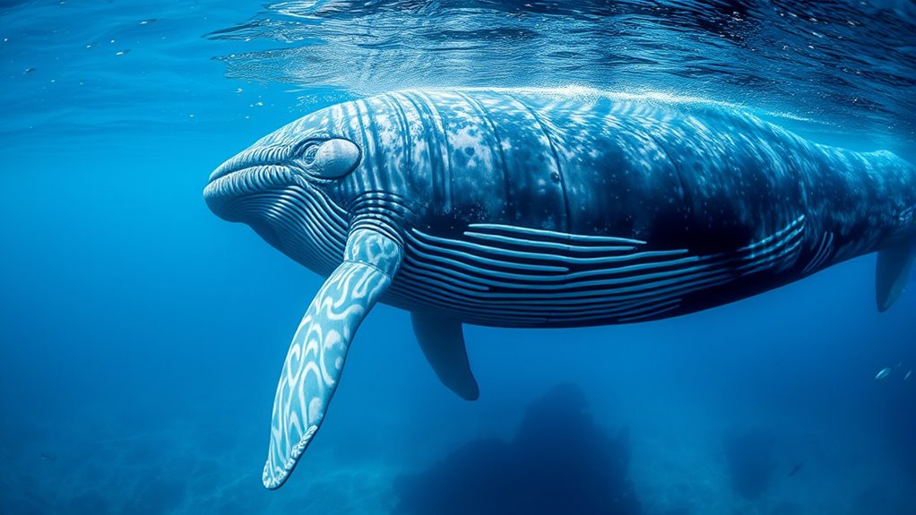 whale penis size details